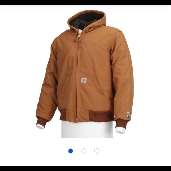 Carhartt Other - Carhartt Men's Duck Active Quilted Flannel Lined Jacket